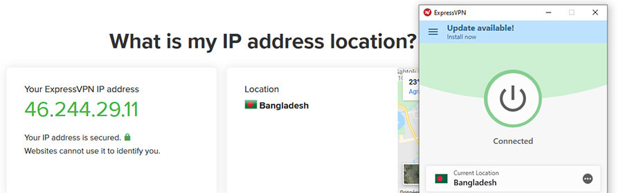 Bangladeshi IP ExpressVPN