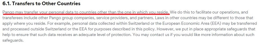 Betternet Privacy Policy 2