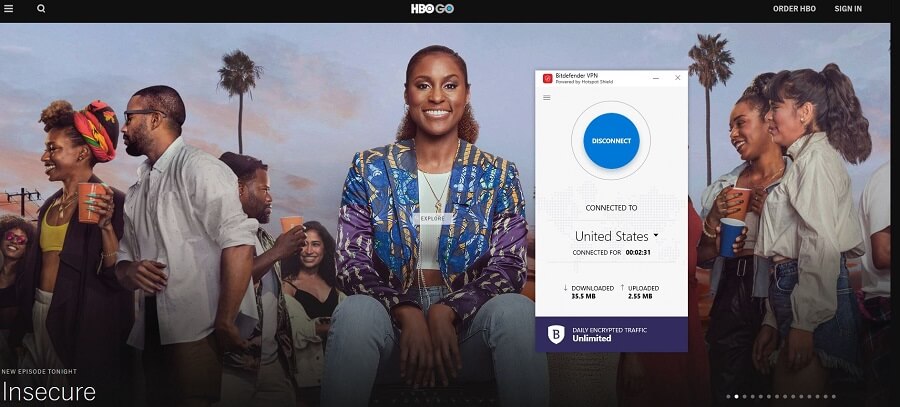 Bitdefender HBO GO