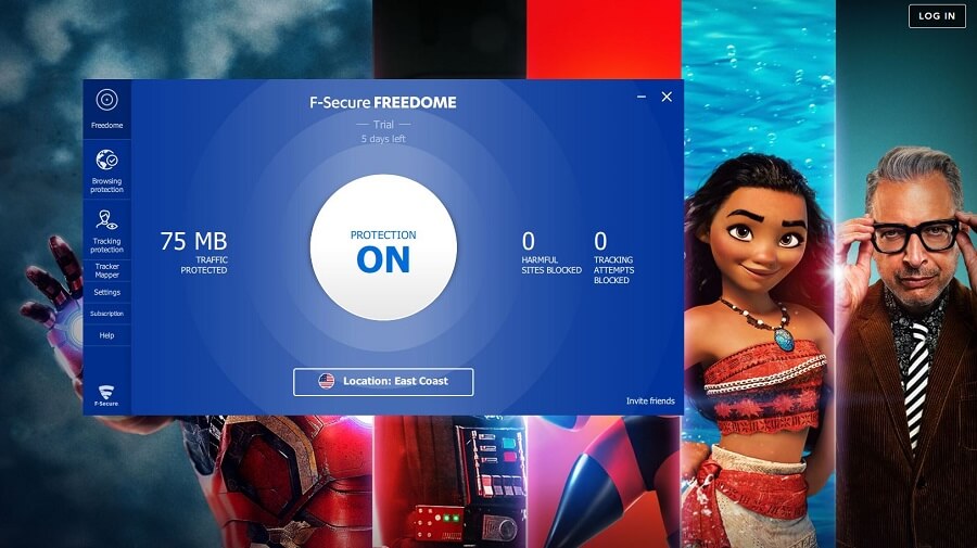 F-Secure Freedome Disney+