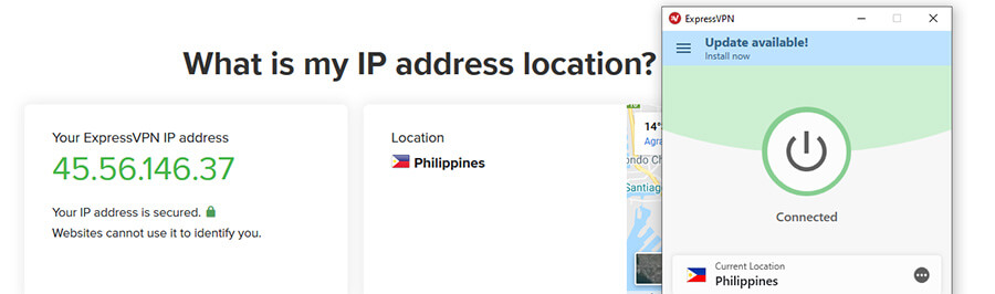 Filipino IP ExpressVPN