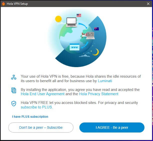 Hola VPN Setup 2