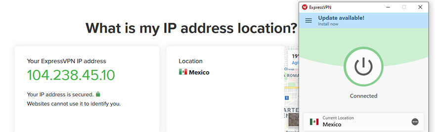 Mexican IP ExpressVPN