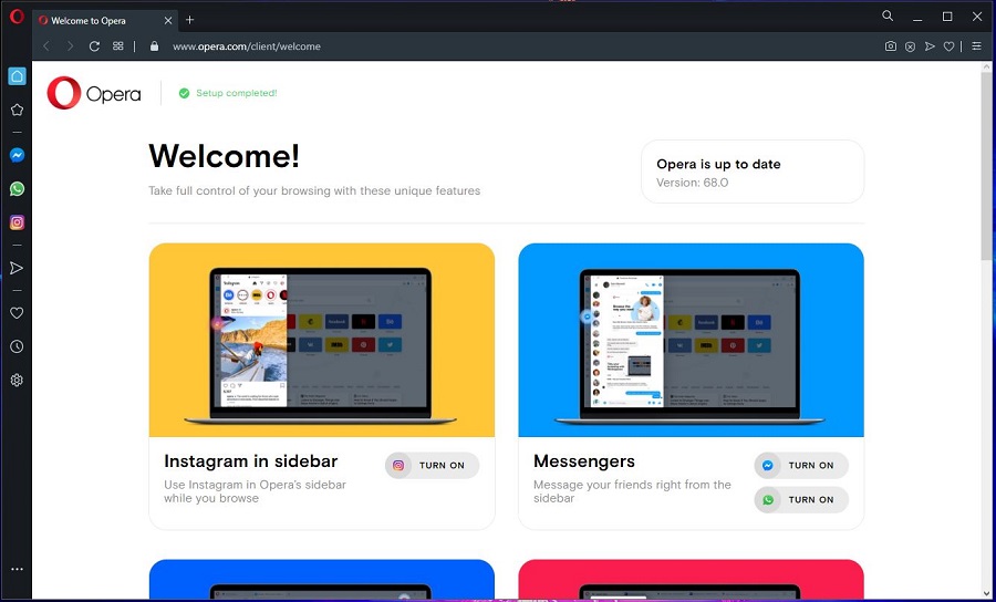 Opera VPN Windows App 1