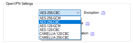 Perfect Privacy OpenVPN Settings