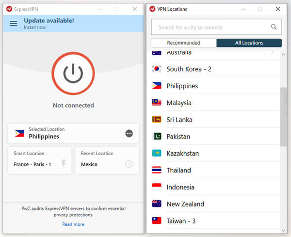 Philippines Server ExpressVPN