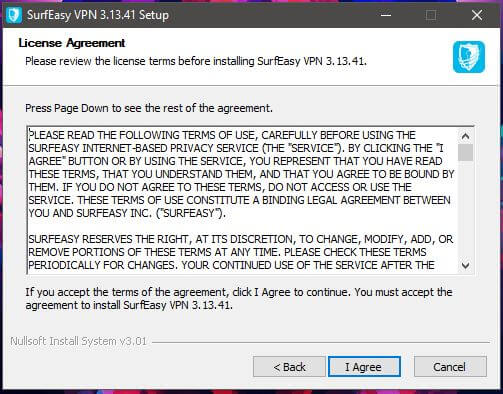 Surfeasy Windows Setup 2