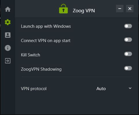 ZoogVPN Shadowing