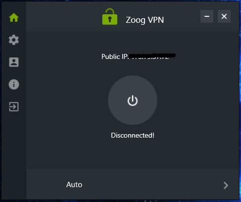 ZoogVPN Windows App 2.