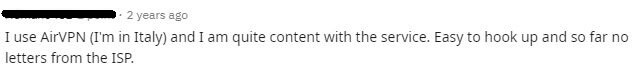 AirVPN Reddit
