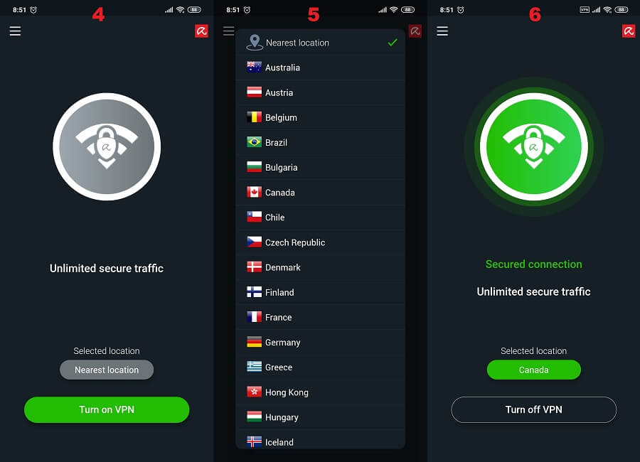 avira phantom vpn pro choose location