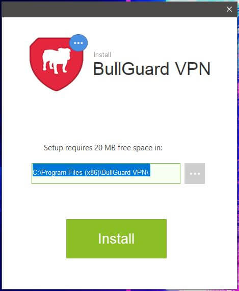 Bullguard VPN Setup 2