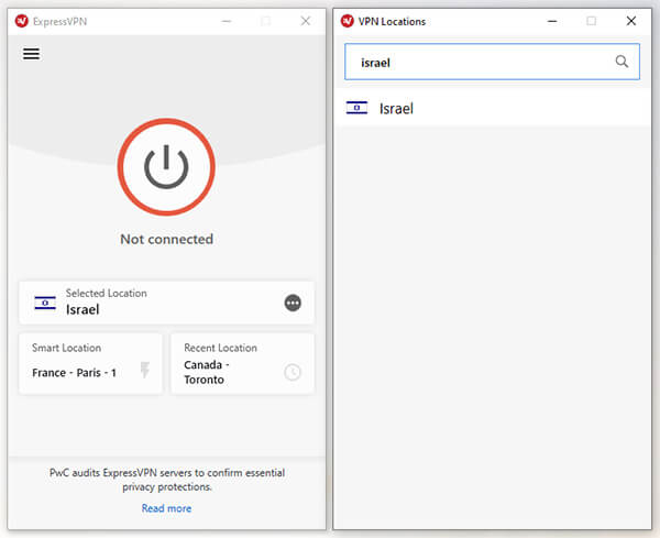 Israeli Servers ExpressVPN