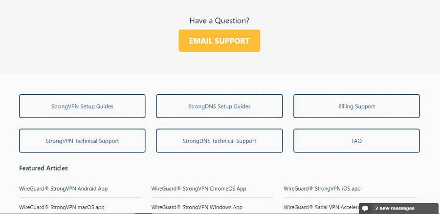 StrongVPN Contact