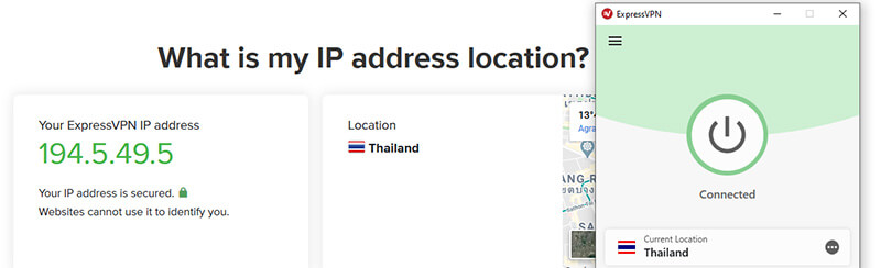 Thai IP ExpressVPN