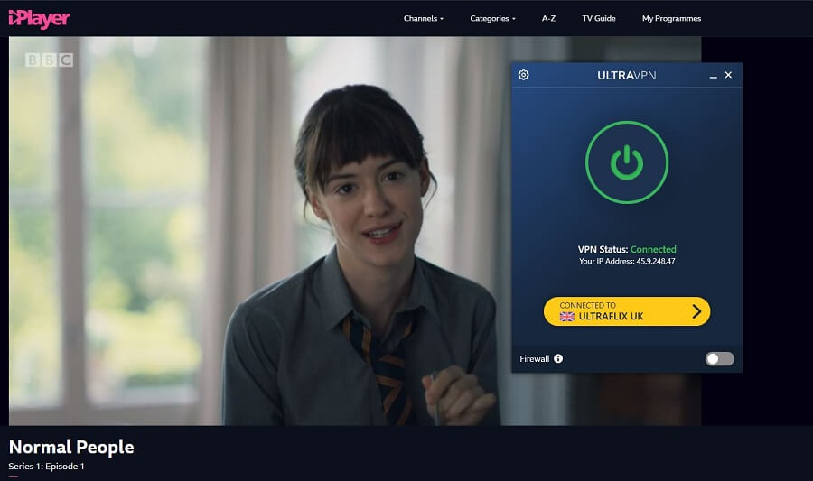 UltraVPN BBC iPlayer