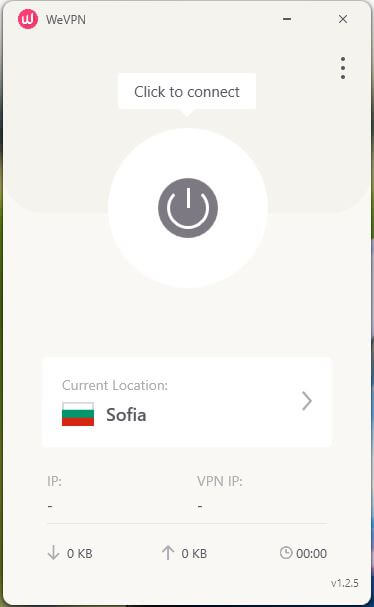 WeVPN App 2