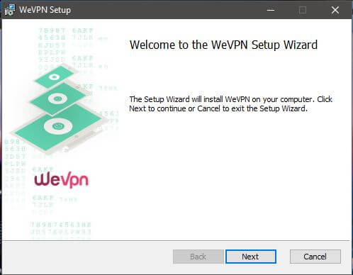 WeVPN Setup 1