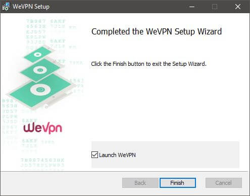 WeVPN Setup 3