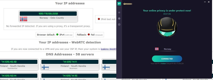 Proxy Master VPN IP Leak