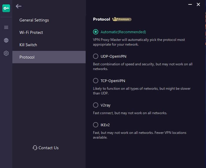 Proxy Master VPN Protocols