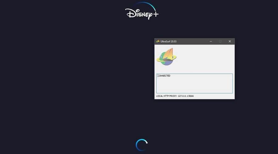 Ultrasurf Disney+