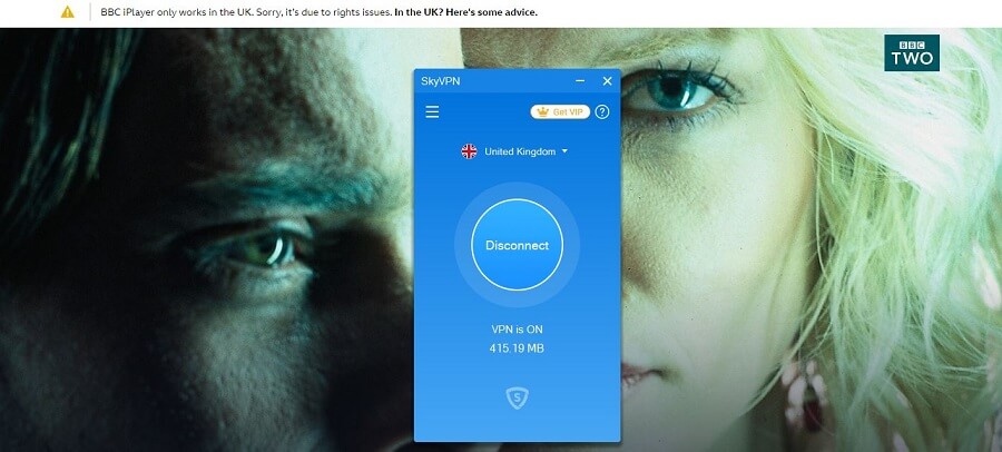 SkyVPN BBC iPlayer