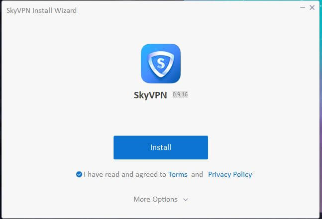 SkyVPN Setup 1