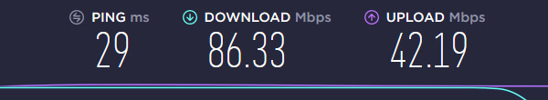 Bullguard VPN Speed US