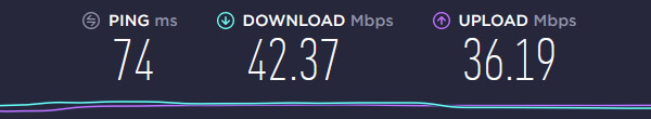 SkyVPN Speedtest US